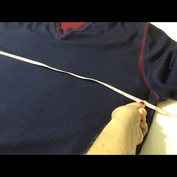 Bugatchi Night Blue Sweater XL - Picture 6 of 8